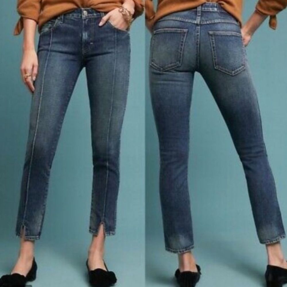 Amo x Anthropologie Pixie Cherish Crop Jeans